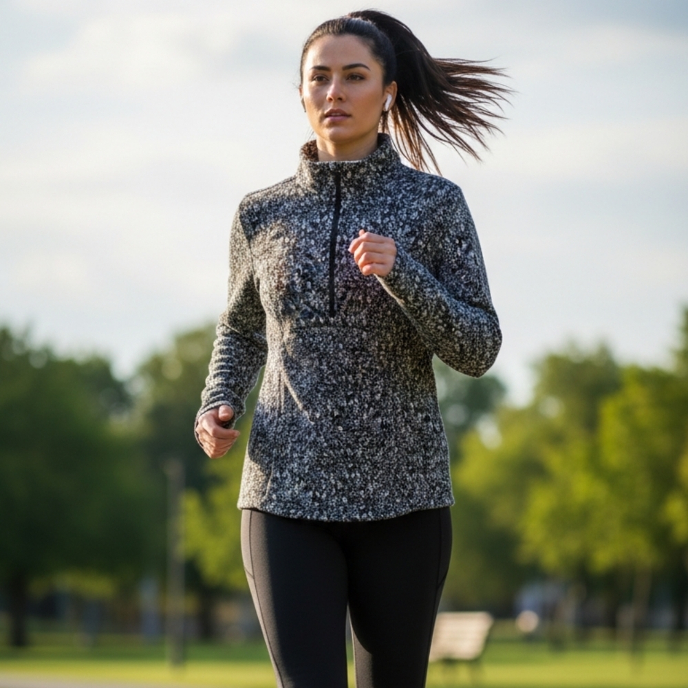 Spyder Active Women's Half Zip Fleece Size Medium